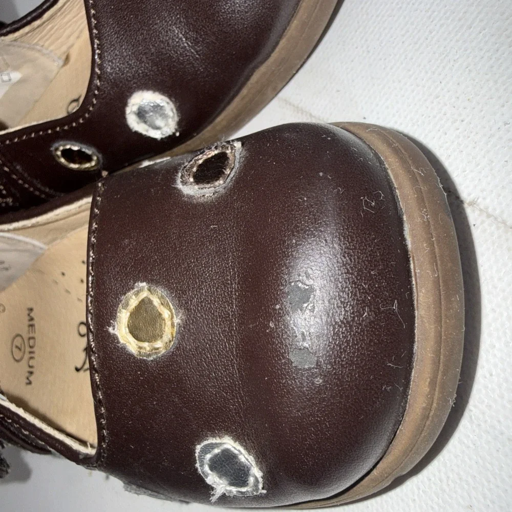 FootMates brown leather
